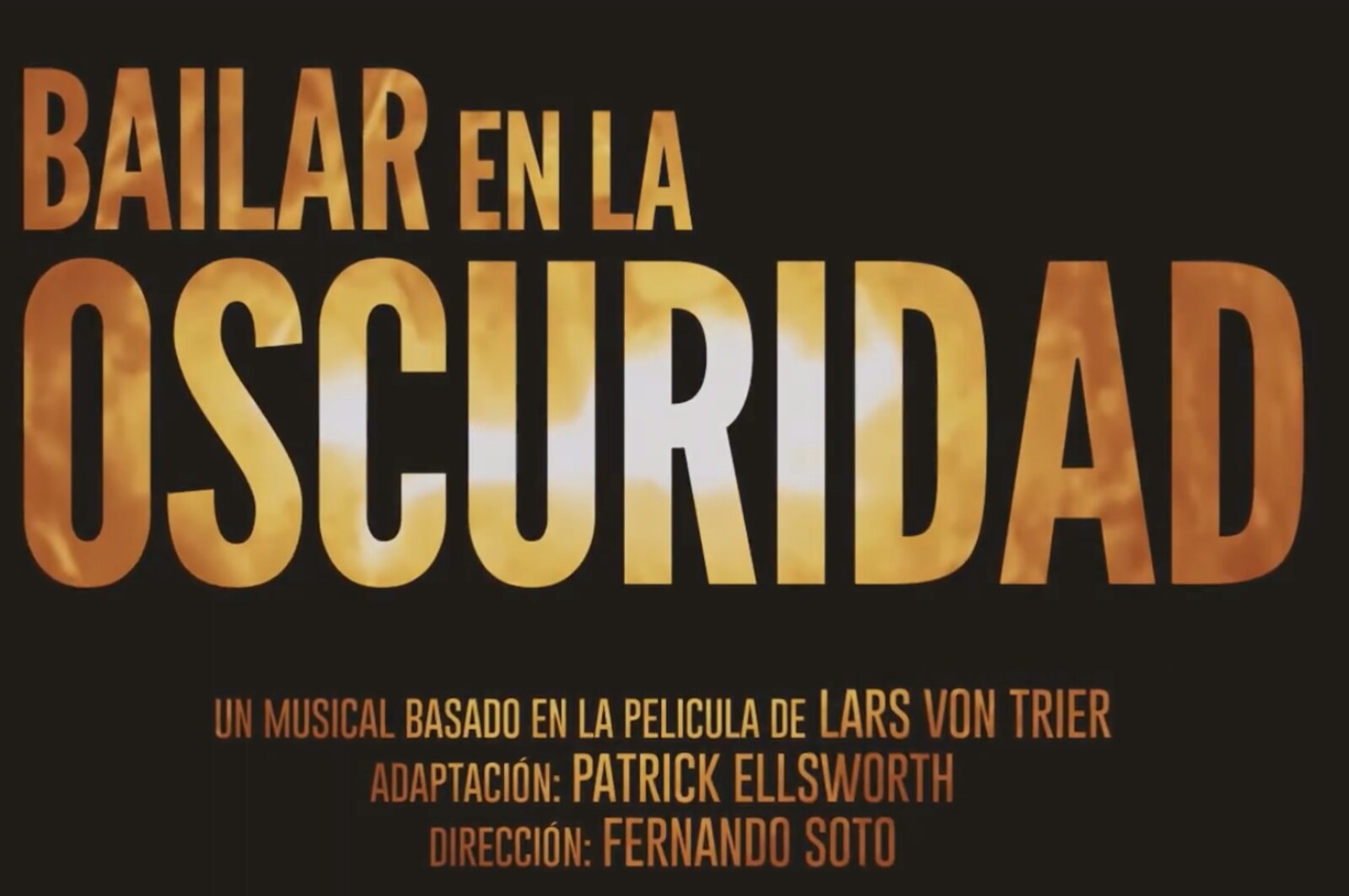 Bailar en la oscuridad