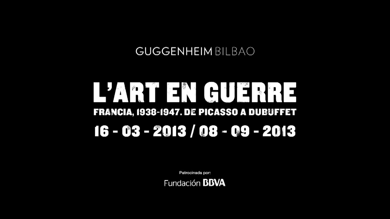 Guggenheim Bilbao - Art in War
